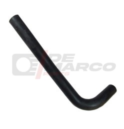 Black radiator lower hose hose