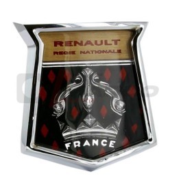 Emblème avant en métal pour Renault Dauphine