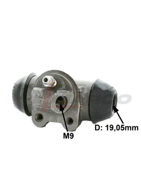 Rear Left Brake Cylinder for Renault Dauphine and Floride