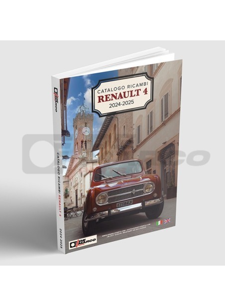 Copertina catalogo ricambi Renault 4 2024-2025 De Marco Parts