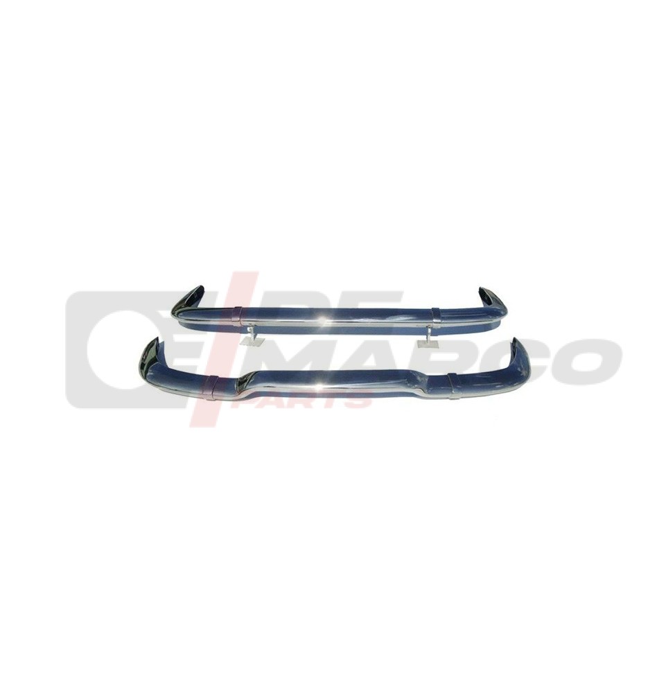 Stainless Steel Front and Rear Bumper Set for Renault Floride and Caravelle