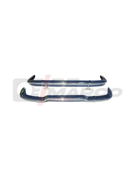 Stainless Steel Front and Rear Bumper Set for Renault Floride and Caravelle