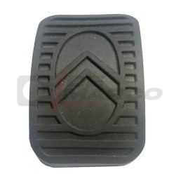 Rubber pedal cover with Citroën logo