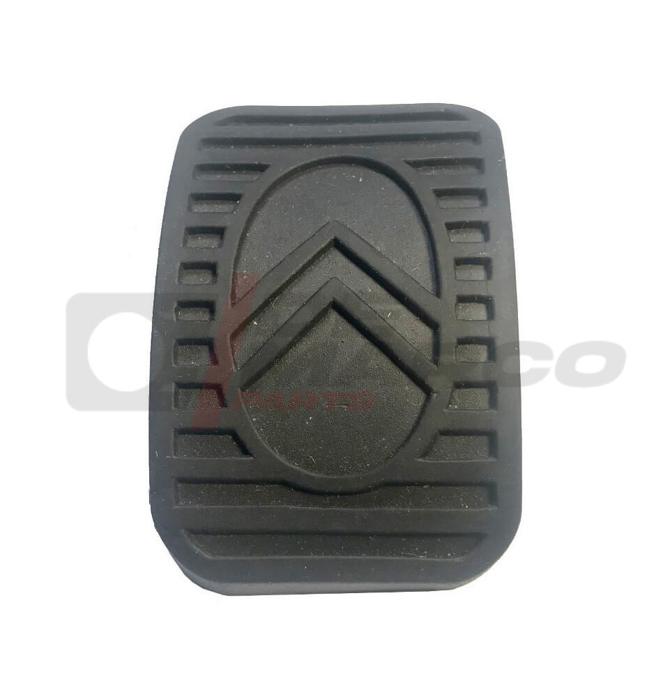 Rubber pedal cover with Citroën logo