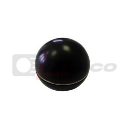 Black gear shift knob with chrome ring for Citroën 2CV, Dyane, Mehari and Ami 6/8