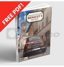 Front page of the Renault 4 Spare Parts Catalog