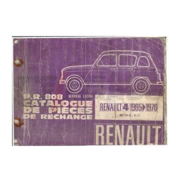 Catalogue de Pièces Détachées Original Renault PDF R4 845cc et R4 F4