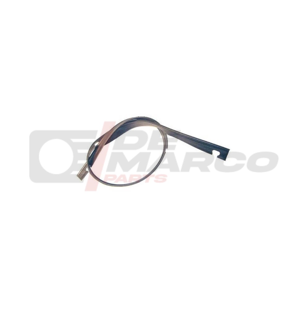 Black vertical gasket for rear fender Citroën 2CV