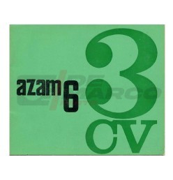 Manuale uso e manutenzione Citroen 3CV AZAM6