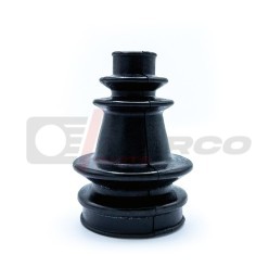 Set of black rubber half shaft boot for gearbox side for Renault classic vehicles