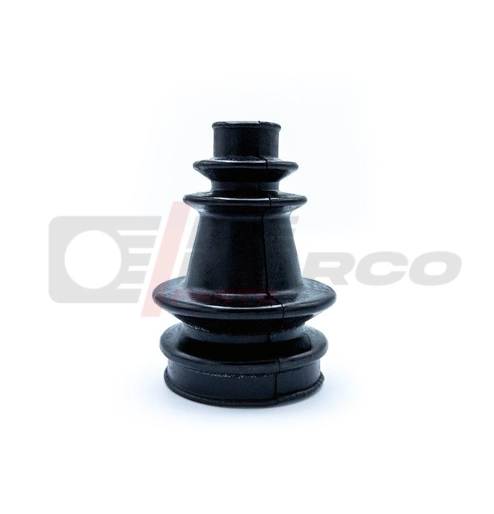 Set of black rubber half shaft boot for gearbox side for Renault classic vehicles