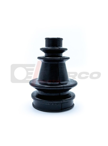 Set of black rubber half shaft boot for gearbox side for Renault classic vehicles