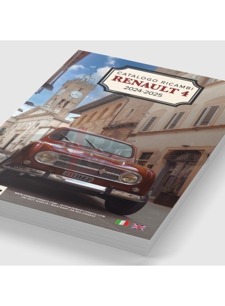 Copertina catalogo ricambi Renault 4 2024-2025 De Marco Parts