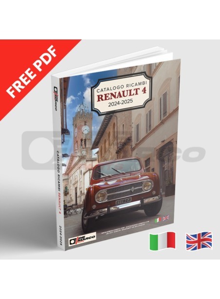 Copertina catalogo ricambi Renault 4 2024-2025 De Marco Parts