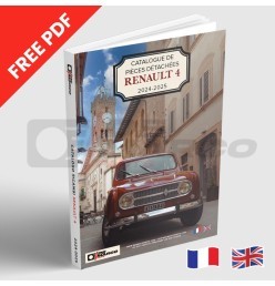 Catalogue de pièces détachées Renault 4 2024-2025 PDF De Marco Parts Français/Anglais