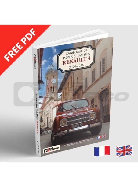 Catalogue de pièces détachées Renault 4 2024-2025 PDF De Marco Parts Français/Anglais