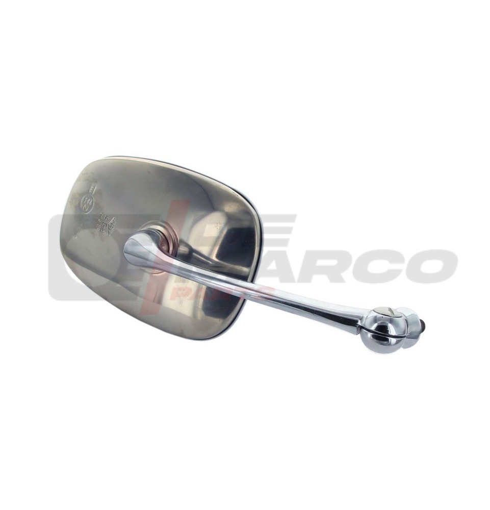 Chrome right mirror for Citroen DS