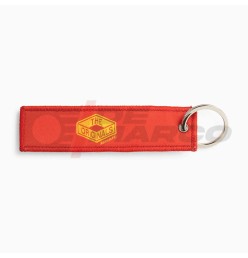 Renault 4L red cotton key ring