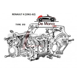 Transmission mount Renault 4 from 1961 to 1967