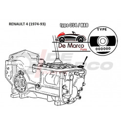 Set guarnizioni cambio Renault 4 (tipo 354 - HA0)